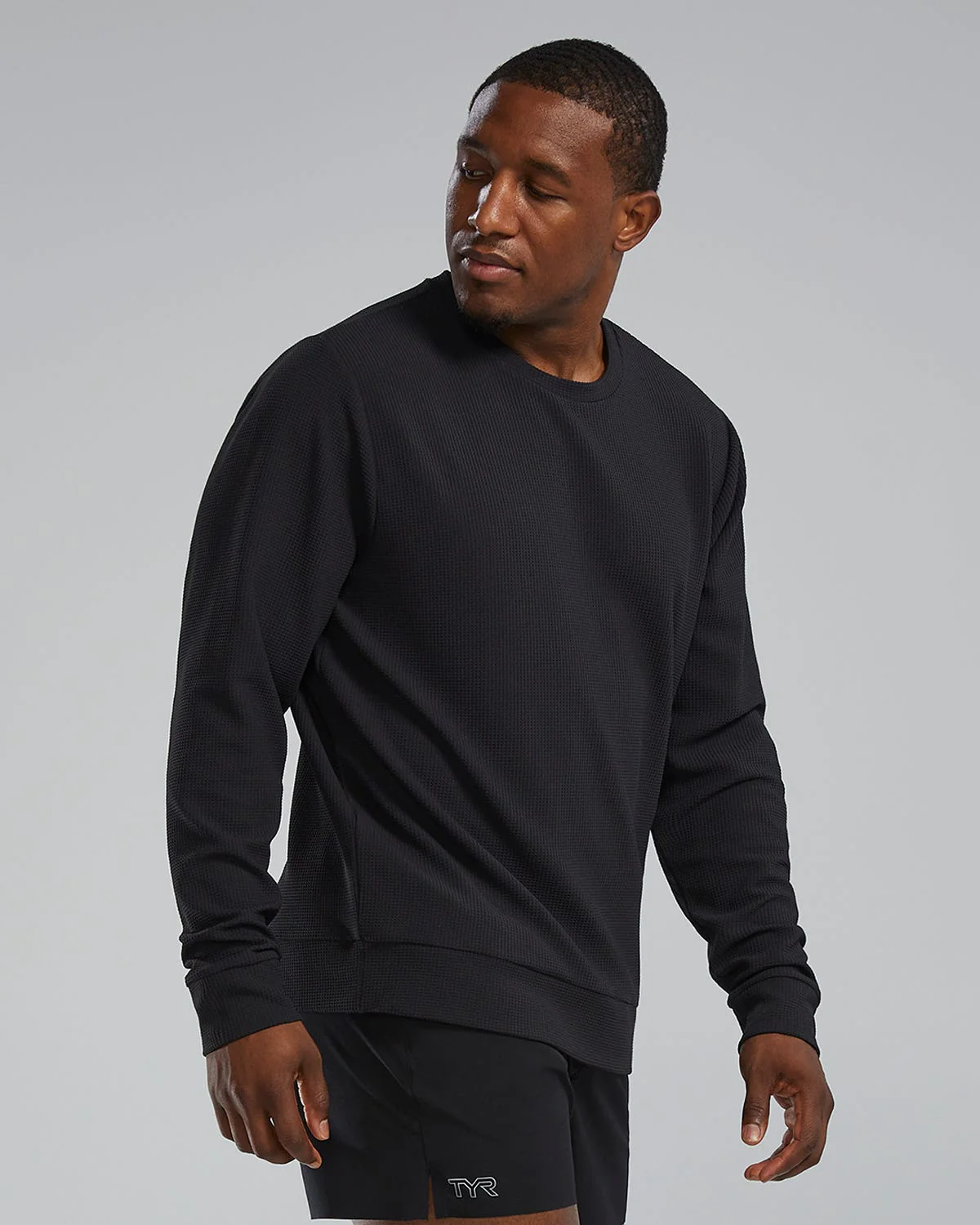 Men's Waffle Crew - Image 4
