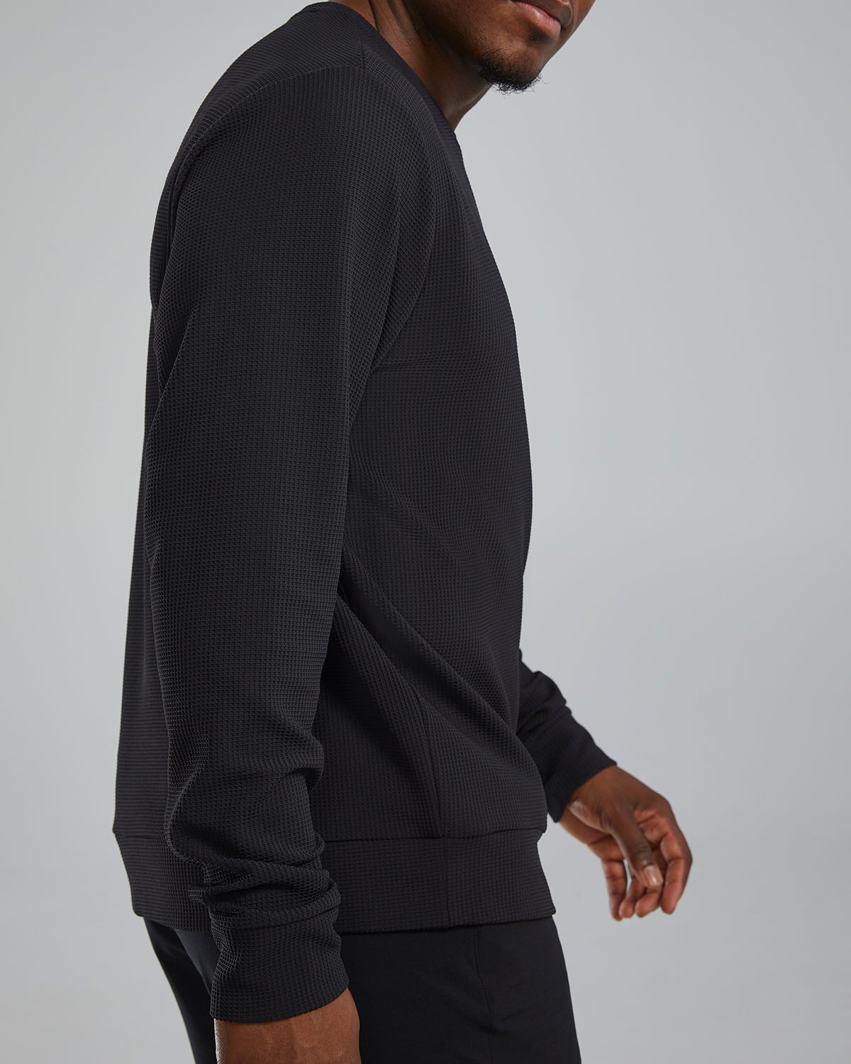 Men's Waffle Crew - Image 8