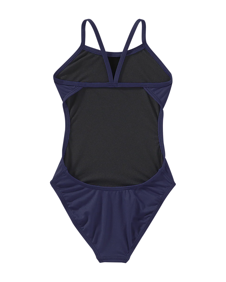 Durafast Elite® Girl's Cutoutfit Swimsuit - Solid - Image 4