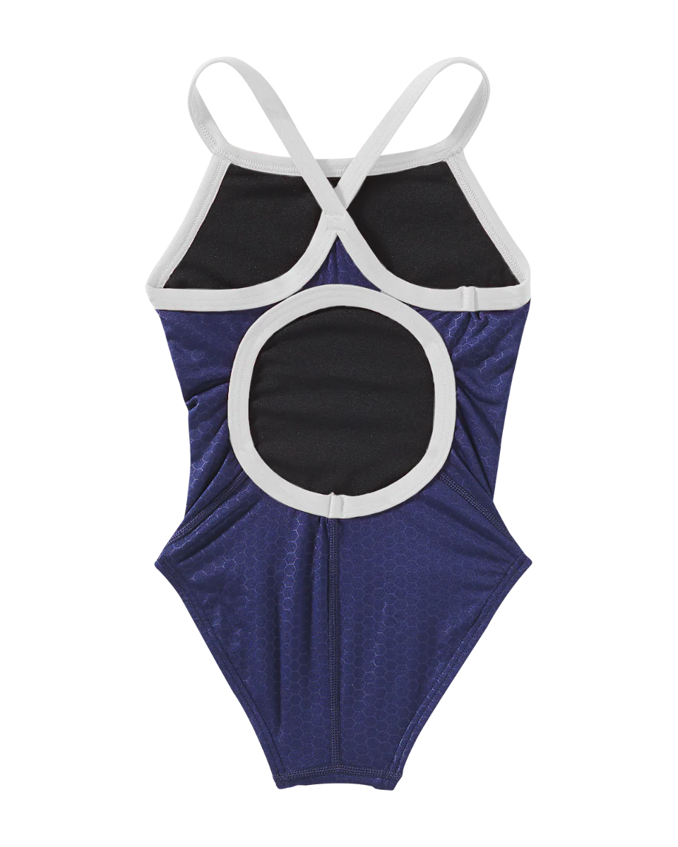 Durafast Elite® Girl's Diamondfit Swimsuit - Hexa - Image 4