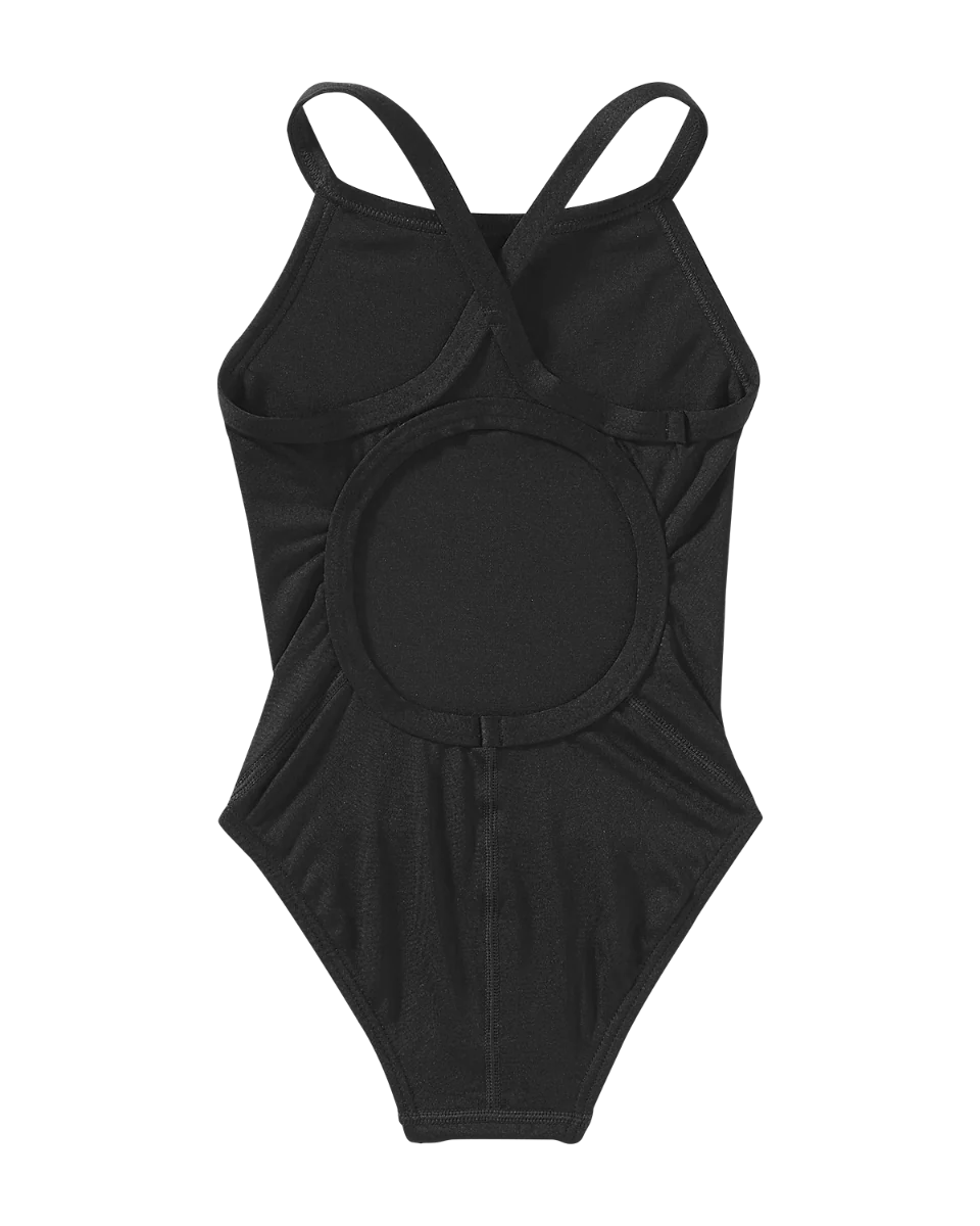Durafast Elite® Girl's Diamondfit Swimsuit - Solid - Image 4