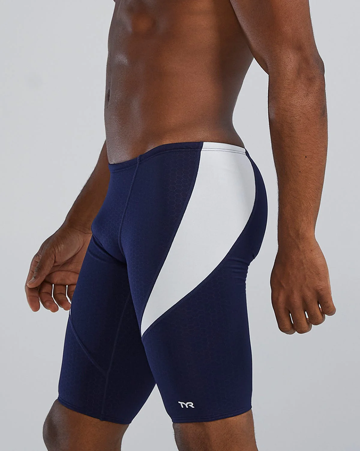 Durafast Elite® Men's Curve Splice Jammer Swimsuit - Hexa - Image 3