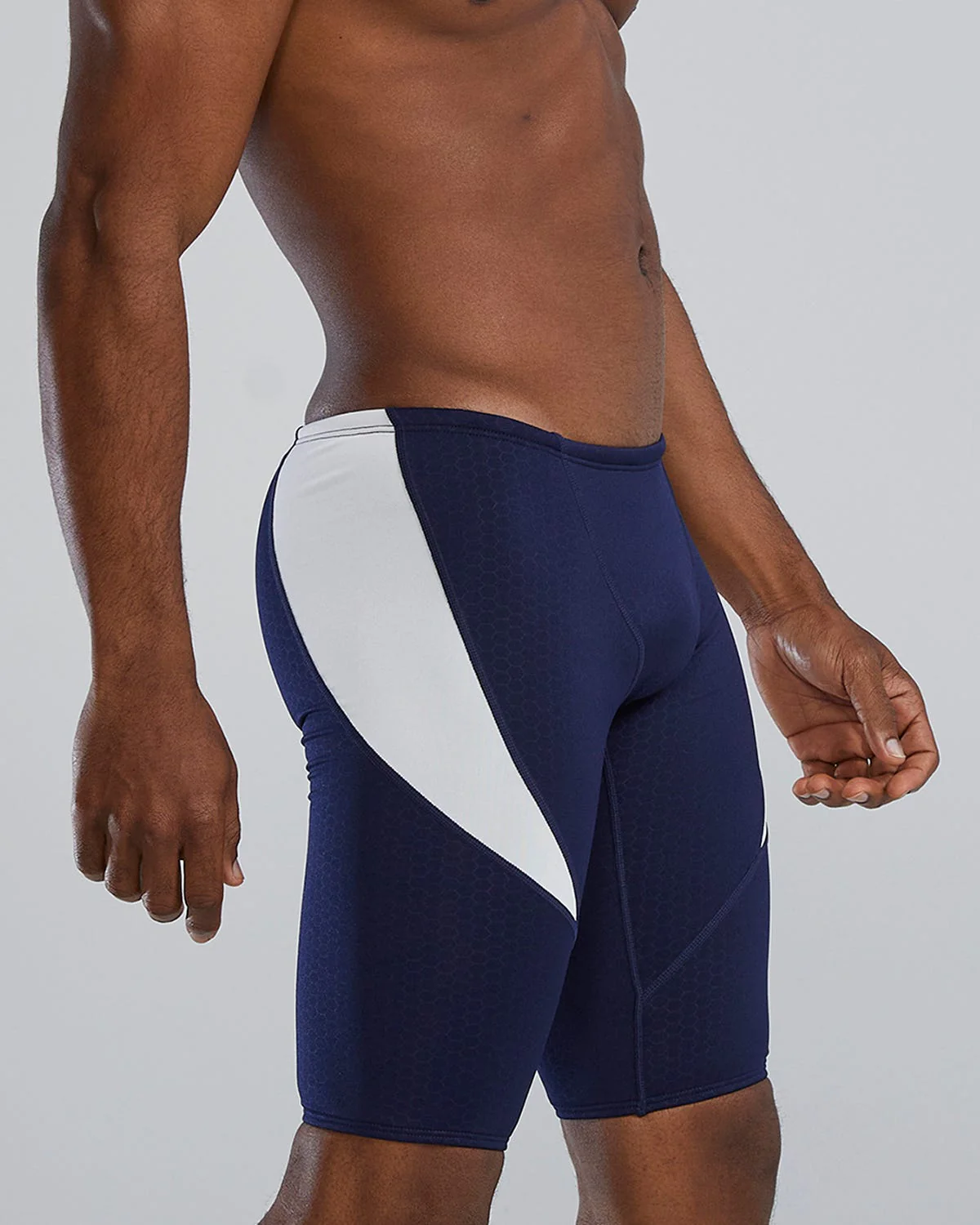 Durafast Elite® Men's Curve Splice Jammer Swimsuit - Hexa - Image 4
