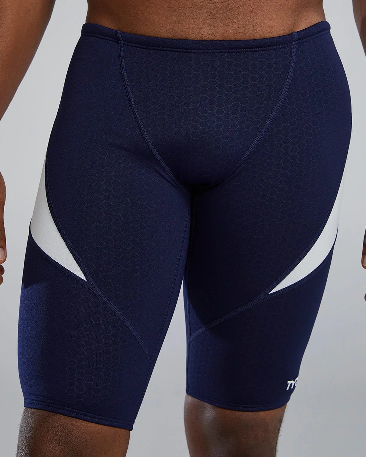 Durafast Elite® Men's Curve Splice Jammer Swimsuit - Hexa - Image 5
