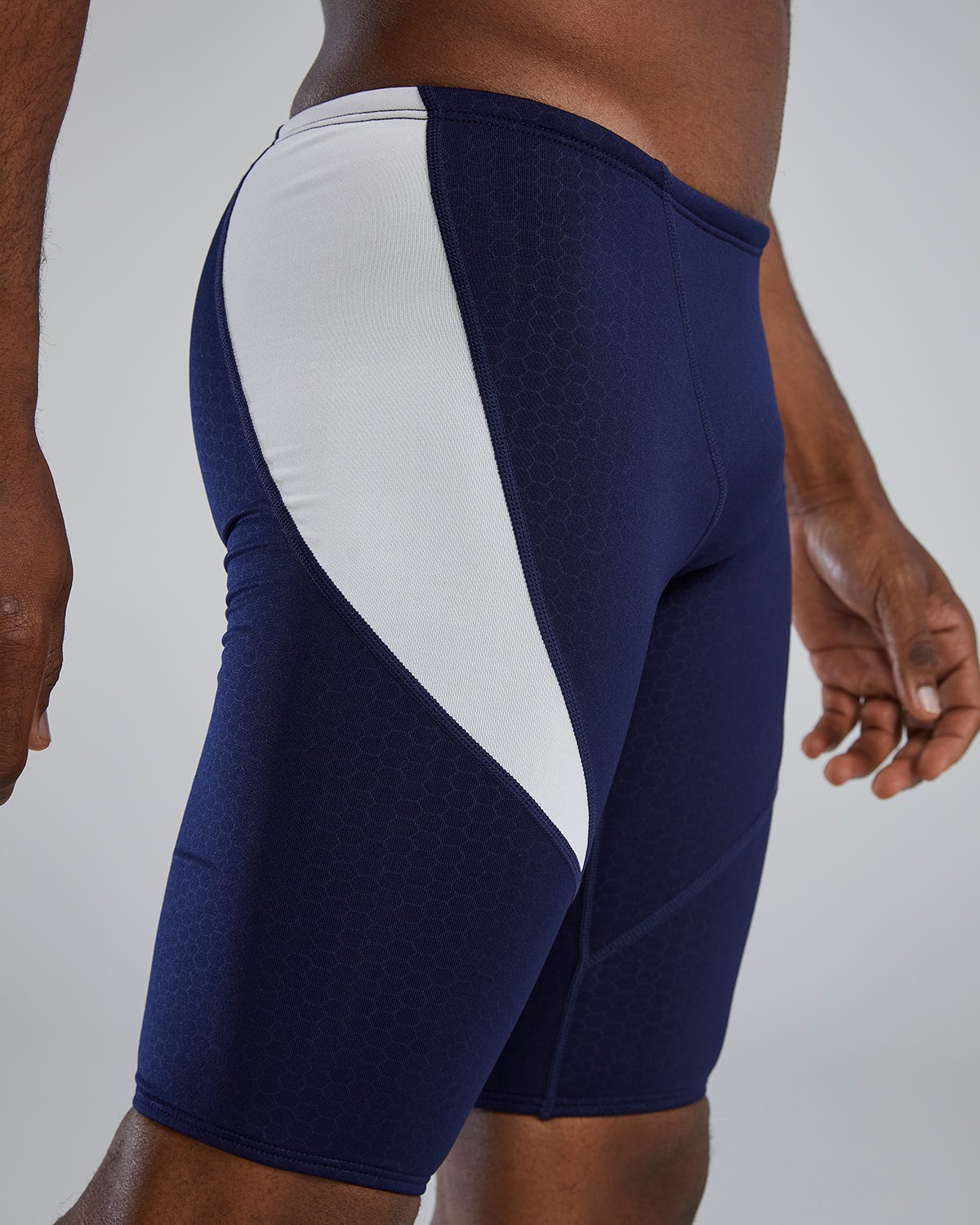 Durafast Elite® Men's Curve Splice Jammer Swimsuit - Hexa - Image 8