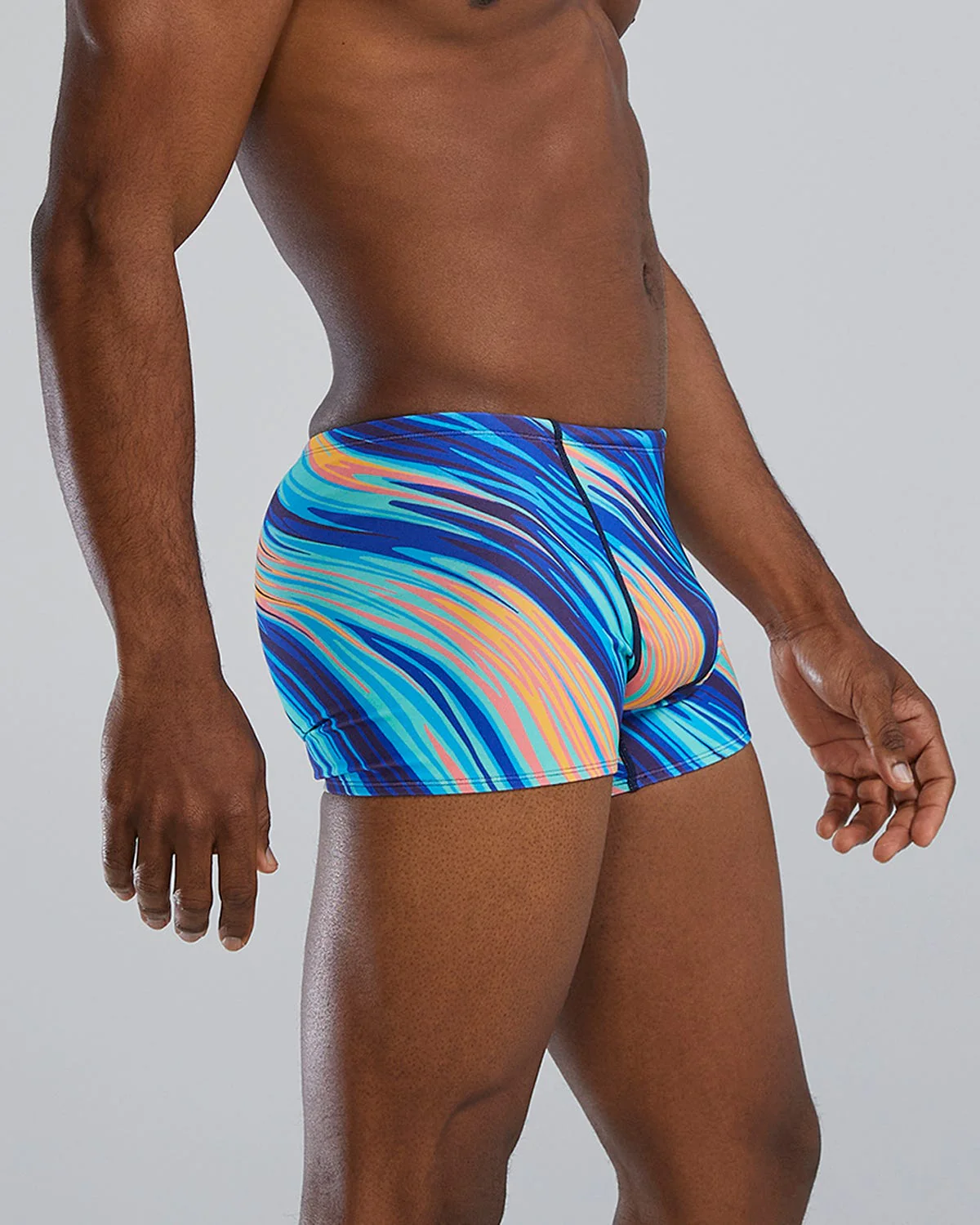 Durafast Elite® Men's Square Leg Swimsuit - Riptide - Image 4