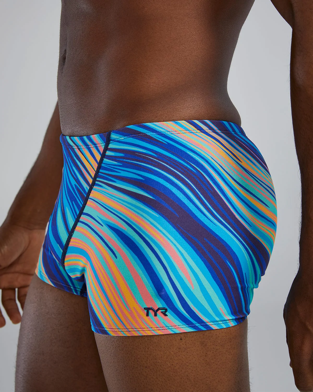 Durafast Elite® Men's Square Leg Swimsuit - Riptide - Image 5