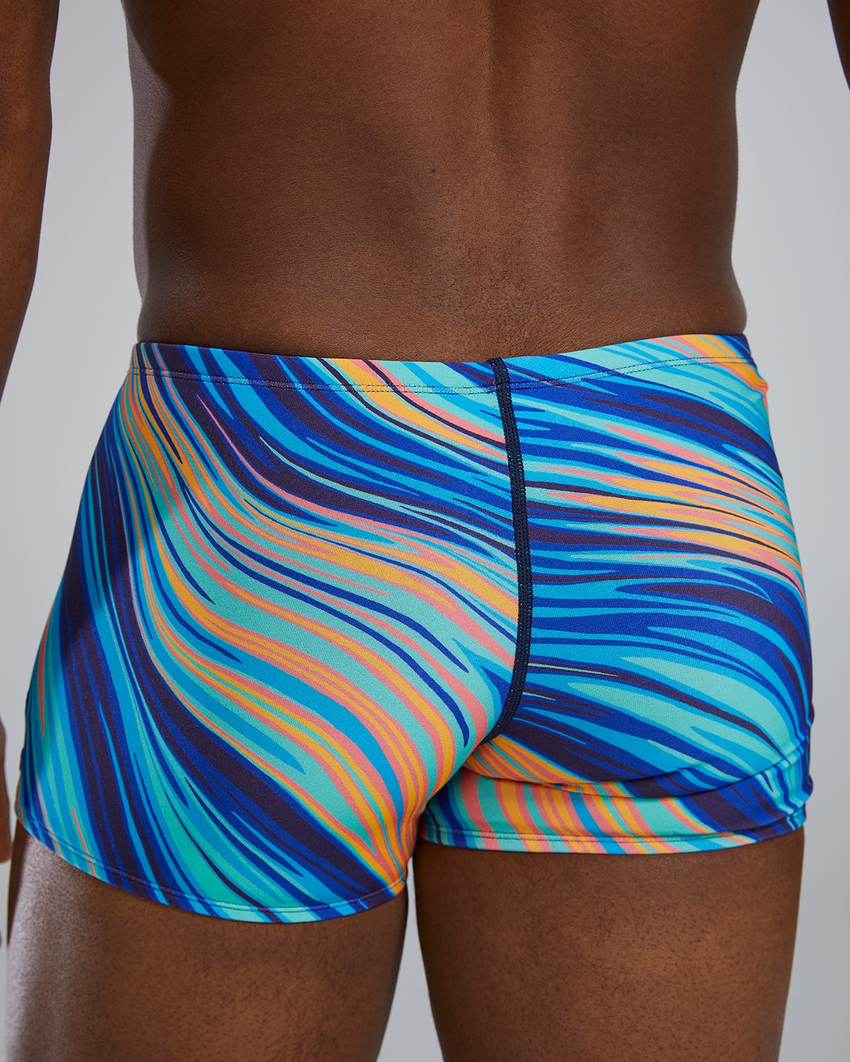 Durafast Elite® Men's Square Leg Swimsuit - Riptide - Image 7