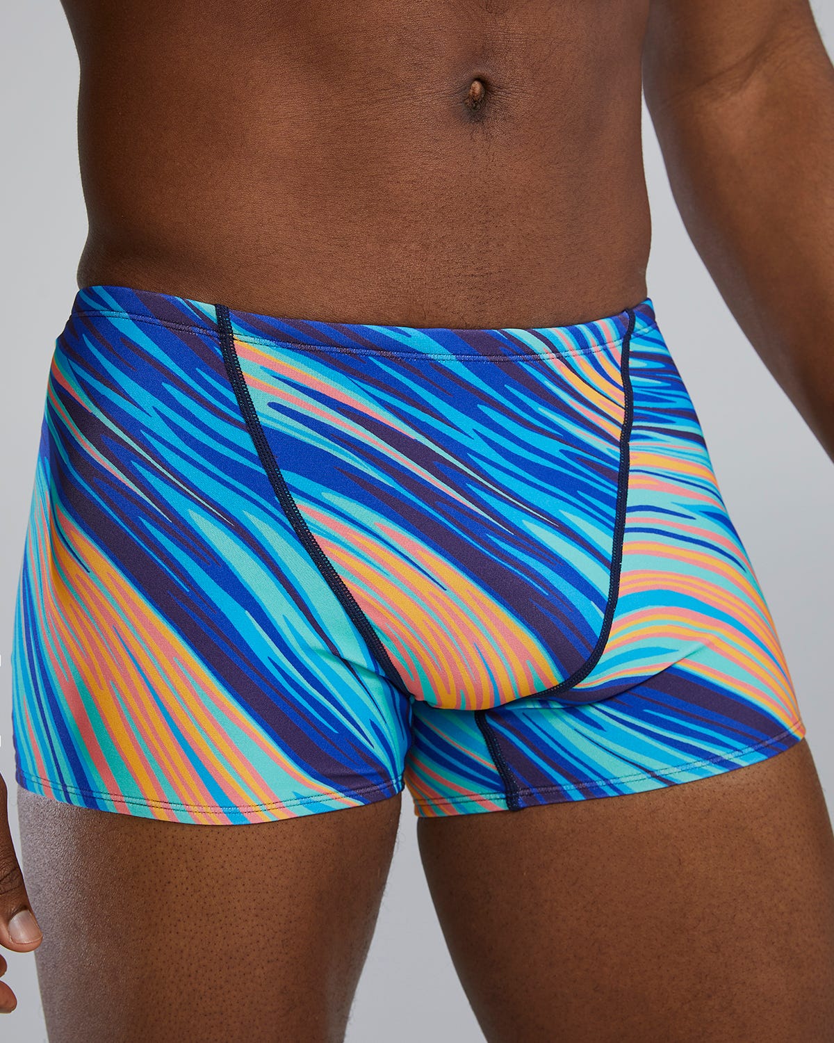 Durafast Elite® Men's Square Leg Swimsuit - Riptide - Image 8