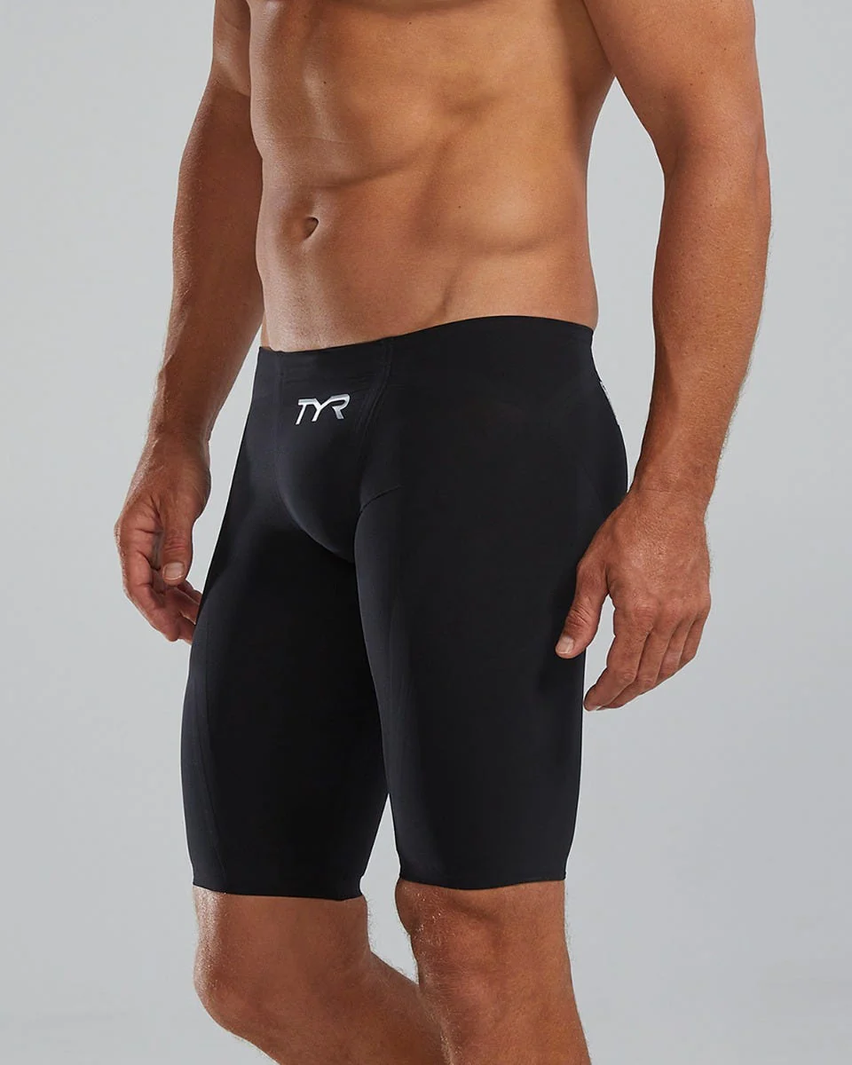 Men's Venzo™ Low Waist Jammer Swimsuit - Solid Non PFAS - Image 3