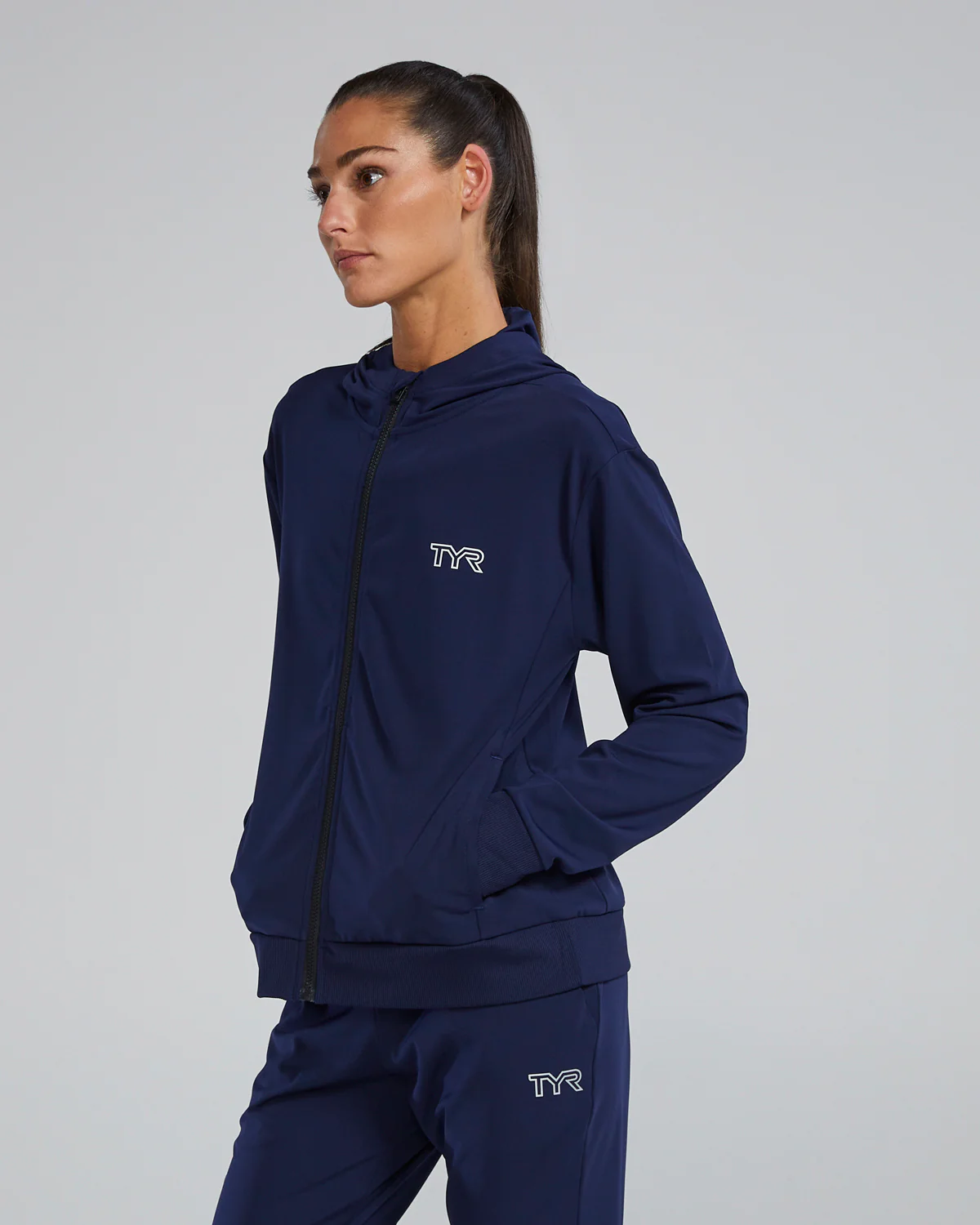 Tech Women's Full Zip Hoodie - Image 3