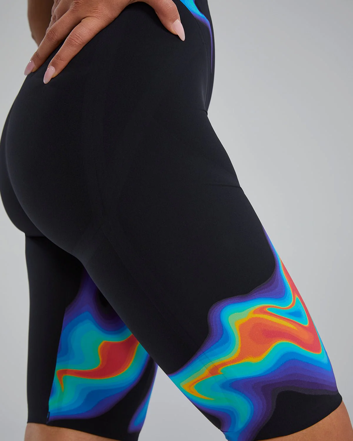 Women's Venzo Open Back Tech Suit - Infrared - Image 31